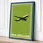 Mile High Club Retro - Wrapped Canvas-406661105-406661112