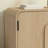 Modern Curved 32" Entryway Accent Cabinet-742523475