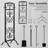 Stennis Iron Fireplace Tool Set