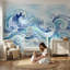 Décoration murale moderne aquarelle Ocean Waves-1077549284-1077549285