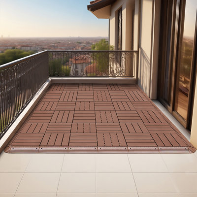 Durable Edge Sealing Strips And Corner Pieces For Outdoor Deck Tiles – 60 Strips And 4 Corners For Easy Installation And Protection