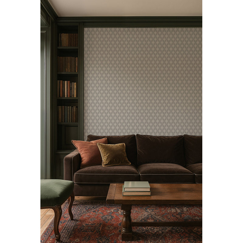 Stone Lace - Silverprint Wallpaper