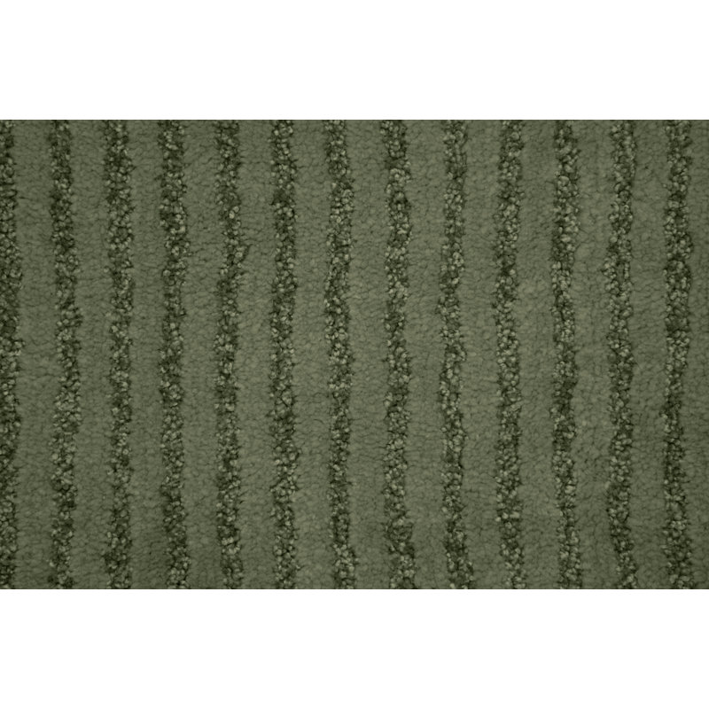 Ensemble de tapis de bain en nylon 3 pièces avec envers antidérapant Viridian, Fougère intense