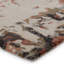 Tapis touffeté à la main Nyleah en rouge / gris / brun-69380107