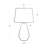 Cassia Chevron Table Lamp-49706753