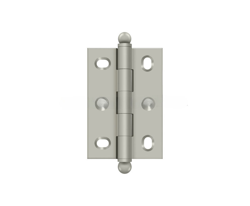 2.5'' x 1.75'' Butt Bearing Hinge, Brushed Nickel