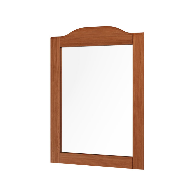 100% Solid Wood Kyle Frame Mirror, Mocha