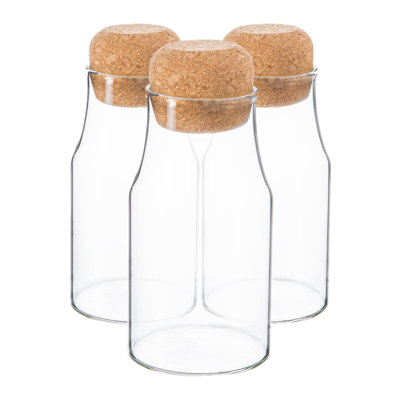 Glass Jar - Set of 3