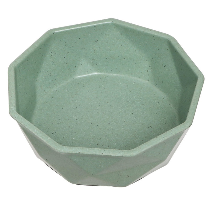 Bamboo Geo Pet Bowl