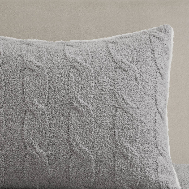 Ensembles de literie en chenille de luxe, conception en tricot torsadé, parfait pour la maison