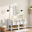 Ensemble de meuble-lavabo simple 60 po avec tiroirs 60 po-1570672949