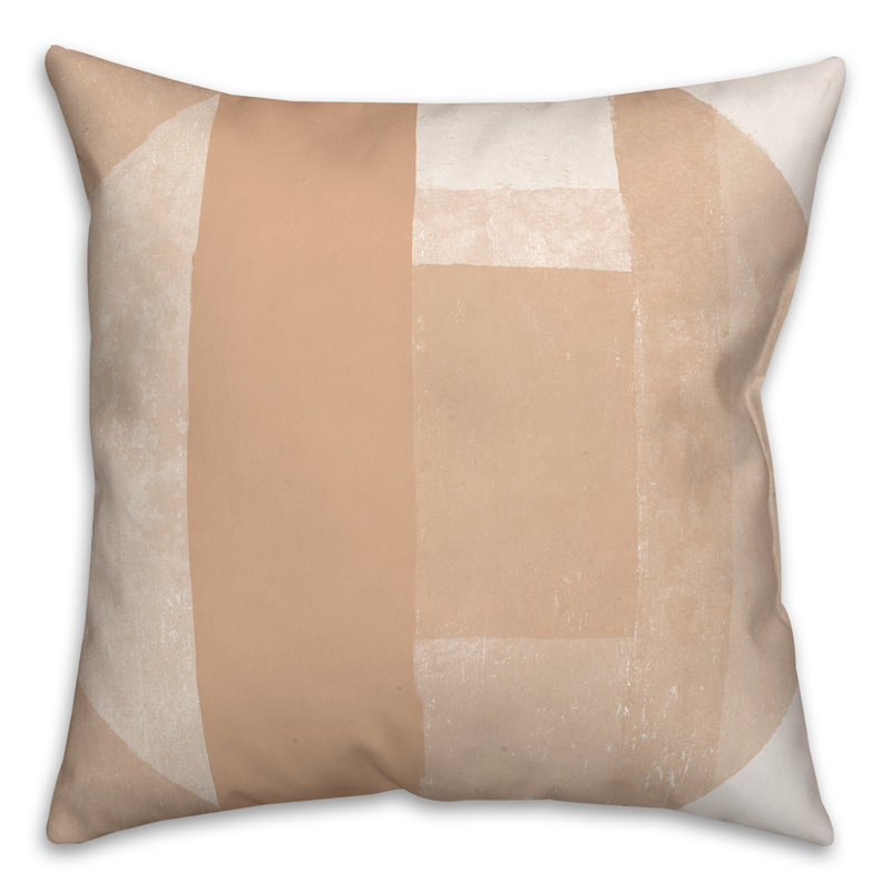 Coussin décoratif intérieur / extérieur, Brun clair