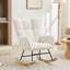 Chaise berçante rembourrée Modern-990239971