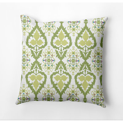 Happy Hippy Geometric Outdoor Reversible Throw Pillow