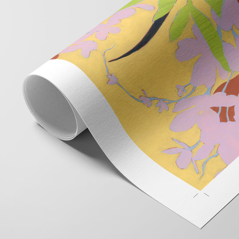 Bold Bright & Wild II - Impression sur toile seulement - NON-CADRE, H 27 po x l 18 po
