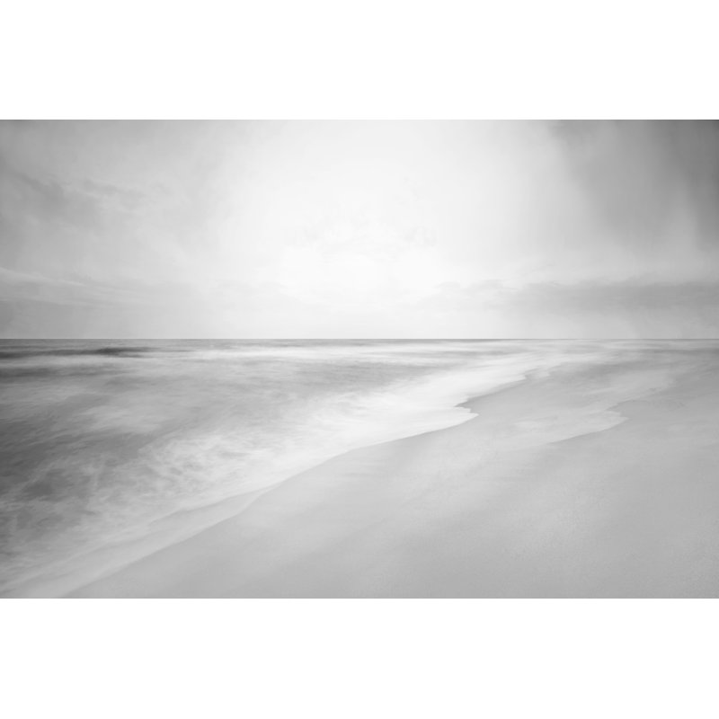Panneau d'eau noir et blanc X III, H 24 po x l 36 po x P 1,25 po