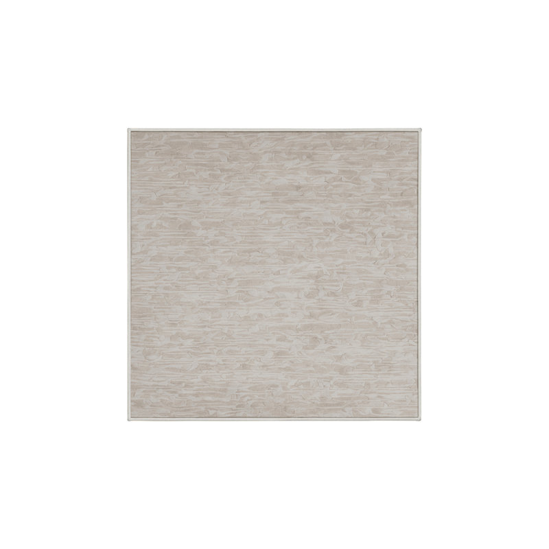 Tapis beige lavable à la machine GSIX03561, Carré 7 pi