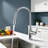 Topcraft Single Handle Single Hole Pull Down Kitchen Sink Faucet