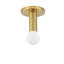 Plafonnier encastré 1 lumière 4,75 po Brookhaven-67641868