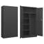 Rangement industriel en acier anthracite Locker Cabinet