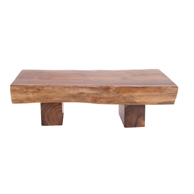Table basse en bois naturel Gertrude
