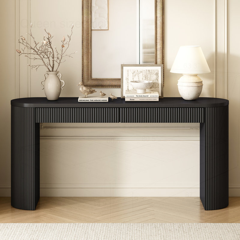 Console moderne avec tiroirs