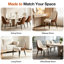 Chaise d'appoint rembourrée en similicuir Frania-1650723340-1659405642
