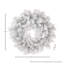 Couronne en cèdre 22 po Acadia Snowy