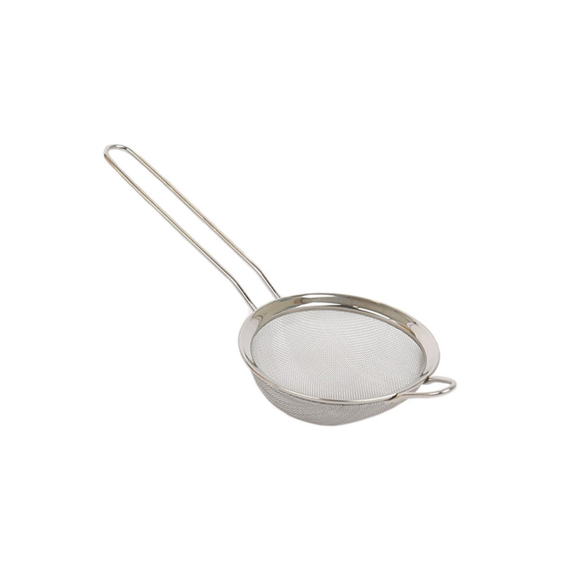 Argon Tableware Stainless Steel Food Strainer, 10cm H x 9cm x 24.5cm D