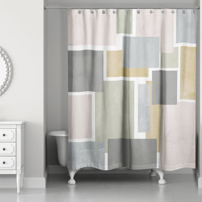 Ensemble de rideau de douche Janyus