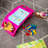 22.25" W Kids Lap Desk, Activity Tray, Drawing, Stackable, Portable, Plastic-119367910