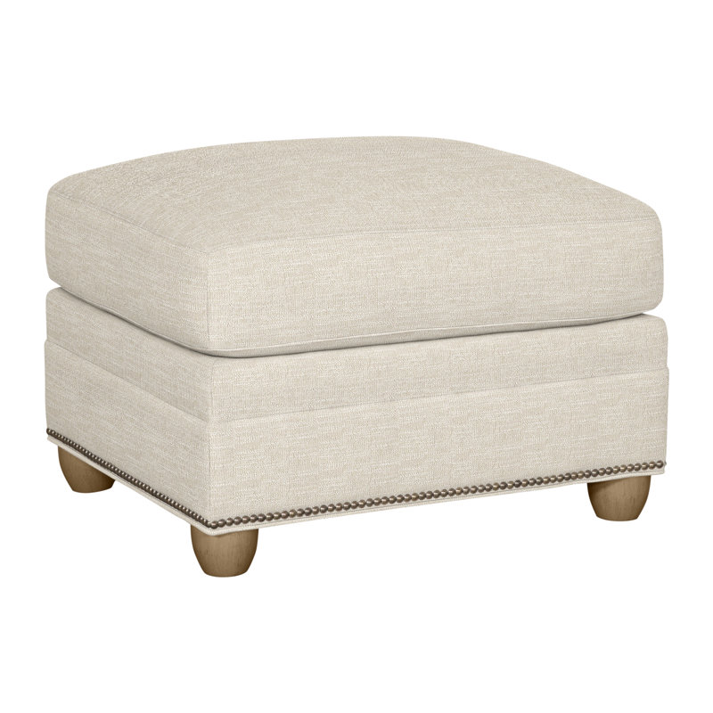 Fairgrove Upholstered Ottoman, Hampton, Tommy Flax, No