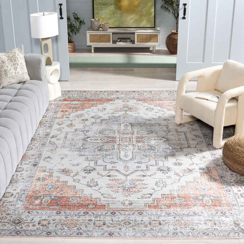 Tapis Alisha avec envers antidérapant, Rectangle 8 pi x 10 pi