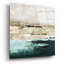  'Turquoise Pools' by Design Fabrikken Acrylic Glass Wall Art, 12" x 12"
