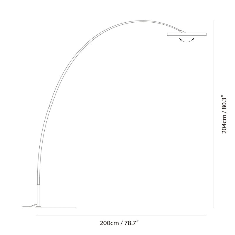 Sol Arched Floor Lamp