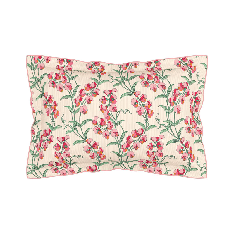 Sweet Tendrils Cotton Floral Duvet Cover Set with Pillowcases Included, King Duvet Cover Set + 2 Pillowcases, Green