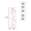 Garde-manger double avec rangement ouvert