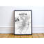 «Austin City Map», reproduction d'impression sur affiche-24705127