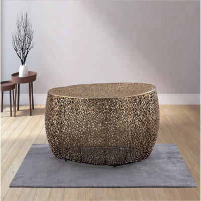 Table basse ovale