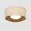Lid Glass LED Flush Mount