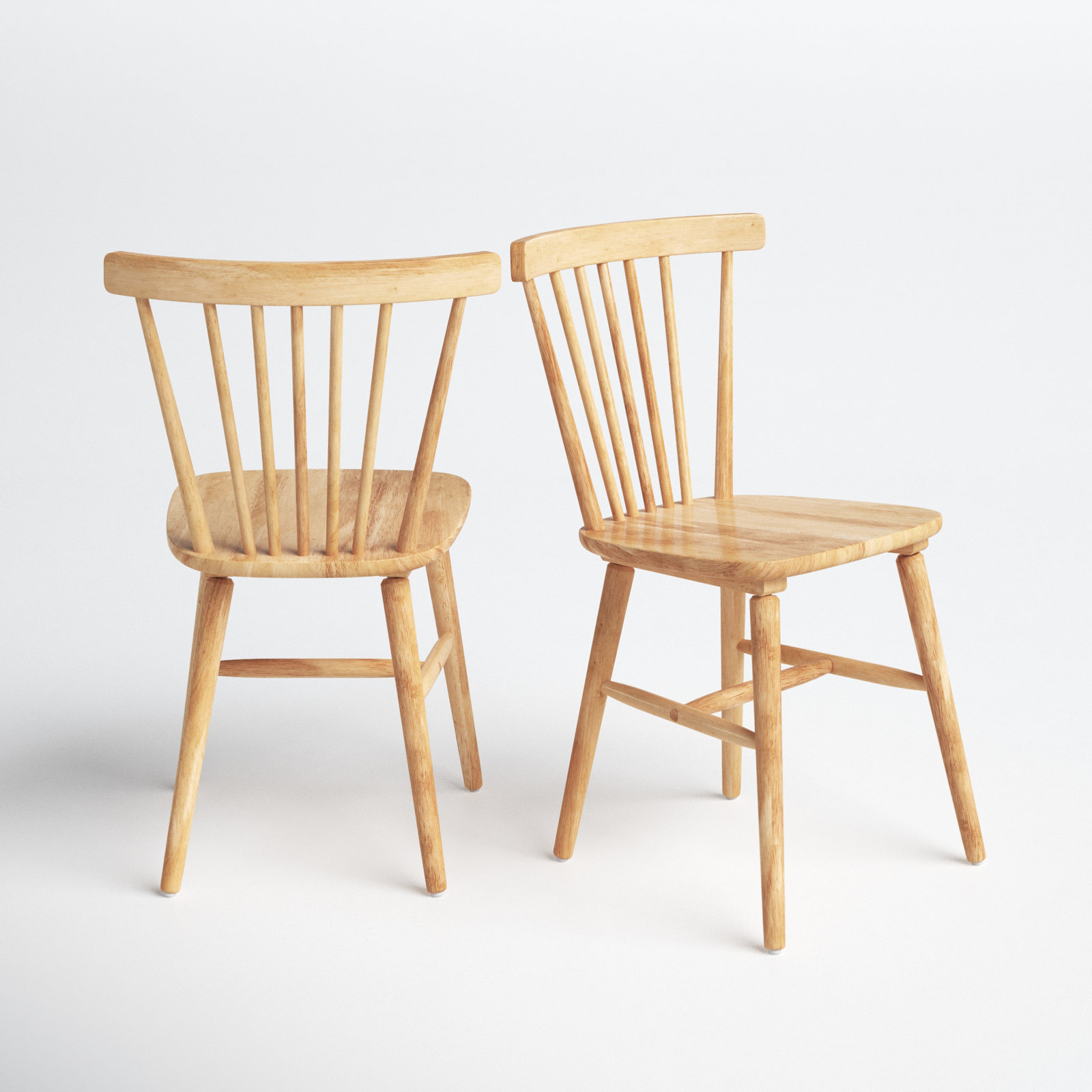 Antoya Solid Wood Dining Chair, Natural