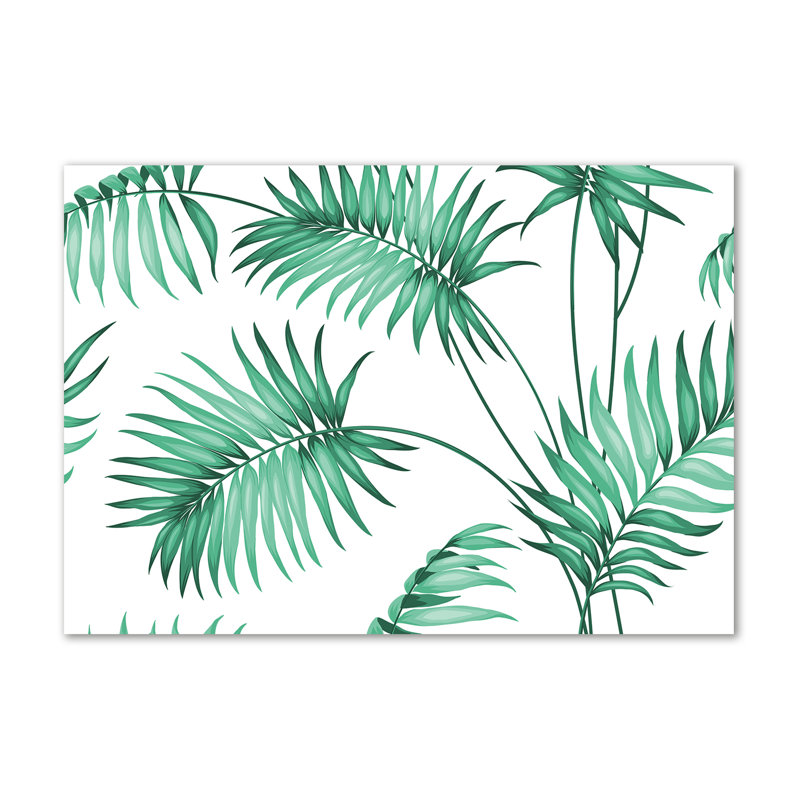 Tropical Leaves - Wrapped Canvas Print