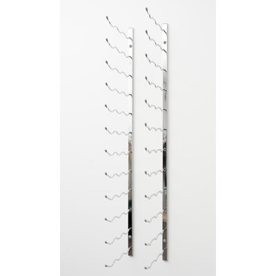 Indurial Metal Wall Mounted Wine Bottle Rack