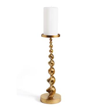 Mercer41 Kidman 20'' H Metal Tabletop Candlestick