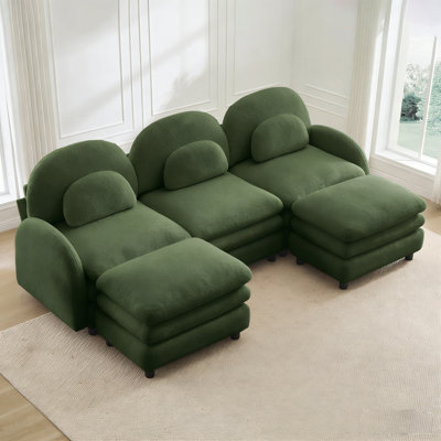 Ensemble de canapé en U Cloud Couch