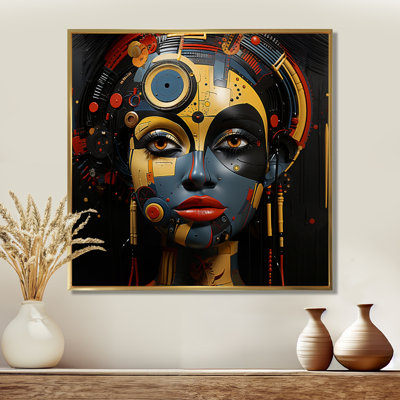 «Modern Sub-Saharan Beauty I», art géométrique moderne africain