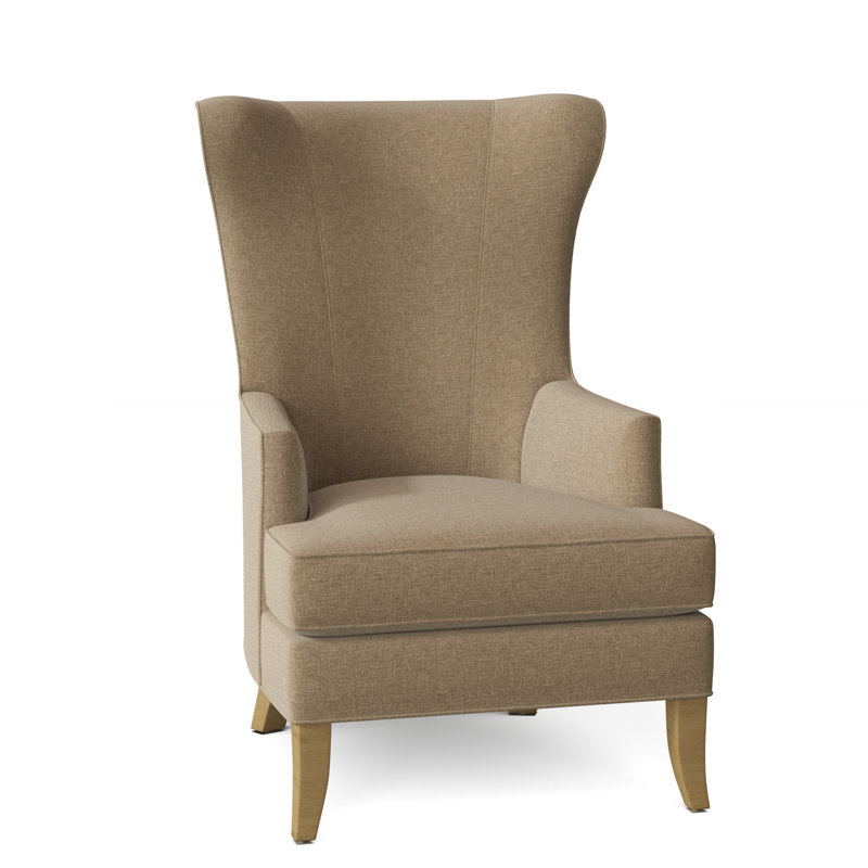 Fauteuil à oreilles l 28 po Yates, Chêne français, 9409 Sauge