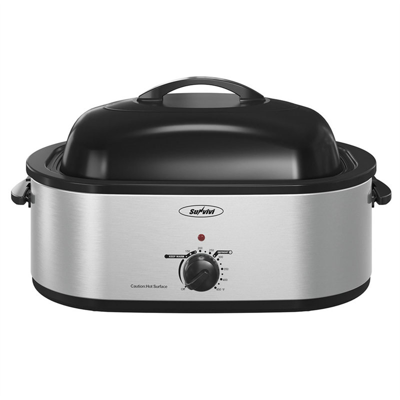 TONWIN Non-Stick Stainless Steel Roasting Pan