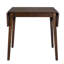 Ensemble de table de salle à manger pliable pour petit espace, ensemble de salle à manger extensible 5 pièces de style maison de campagne, ensemble de petite table de cuisine avec table à abattant et 4 chaises de salle à manger rembourrées-47014030
