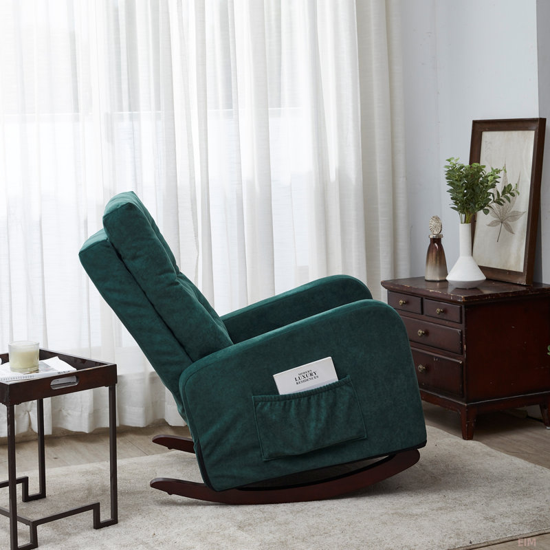 Chaise de salon Accent Chair, Vert antique
